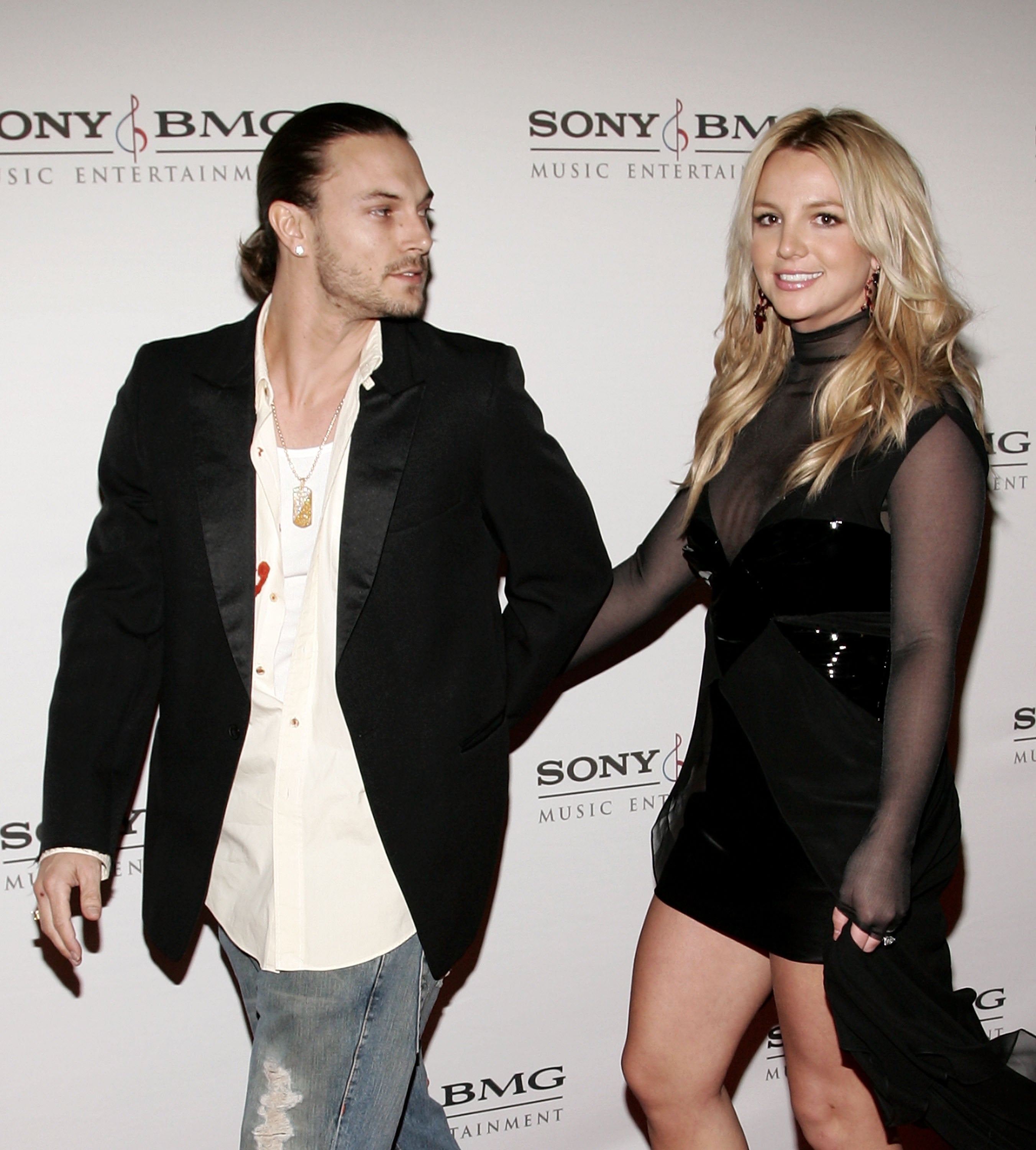 Britney Spears con su exesposo Kevin Federline en 2006
