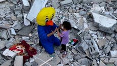 Payasos en Gaza buscan traer alegría a los niños víctimas del conflicto