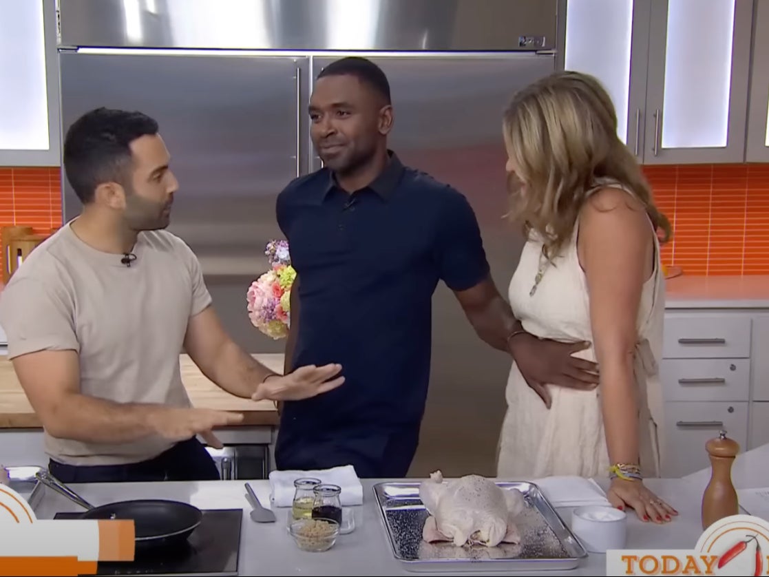 Justin Sylvester empuja a Jenna Bush Hager durante el ‘Today Show’ por aparente invasión de espacio personal