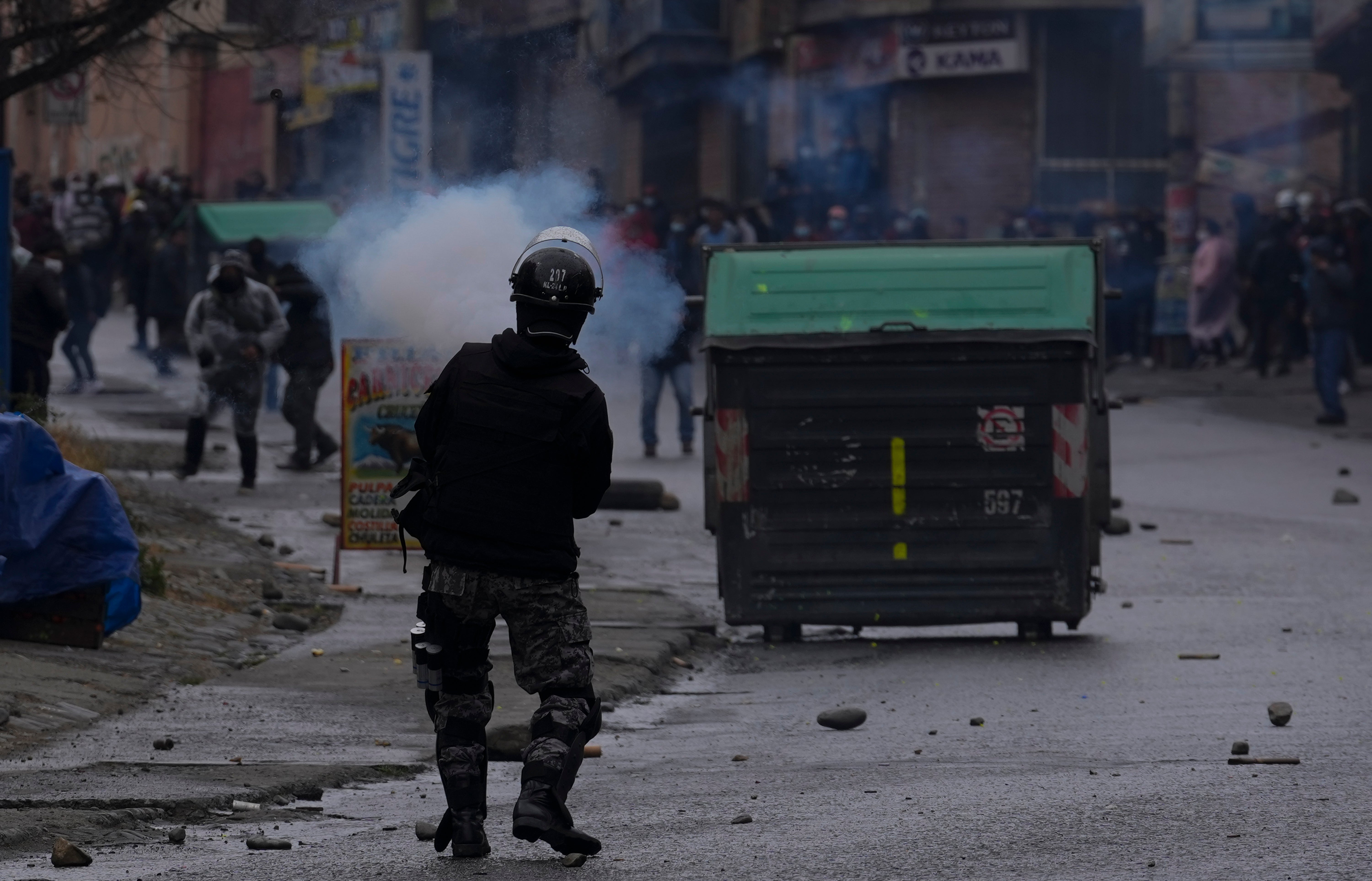 BOLIVIA-COCALEROS PROTESTAS