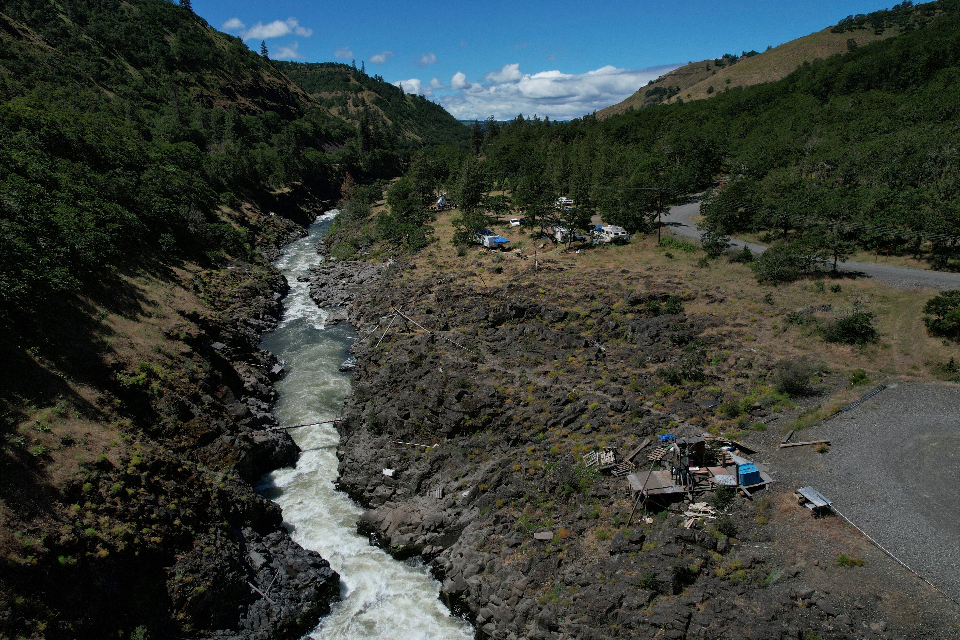 Salmón del río Columbia, al centro de una religión antigua