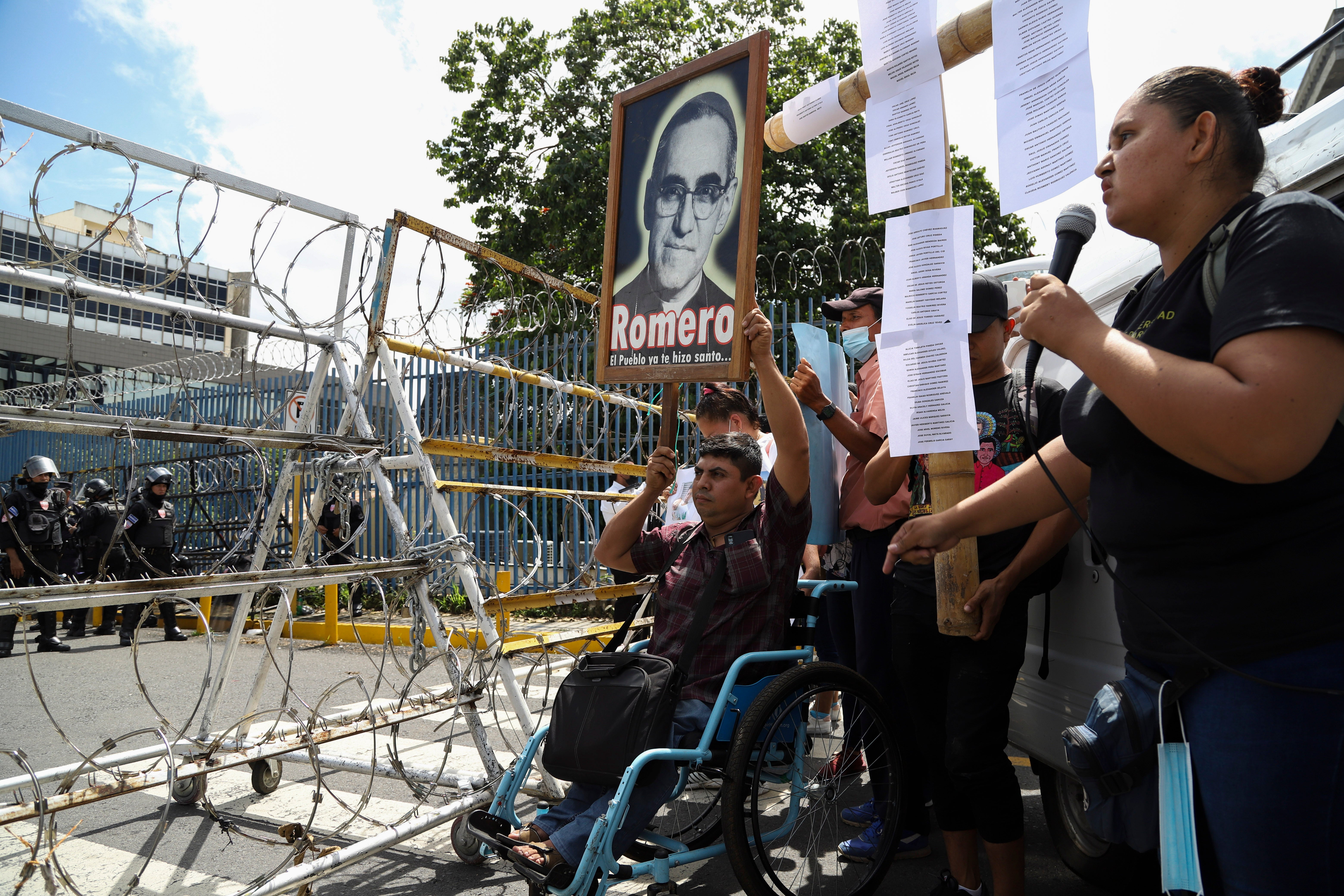 EL SALVADOR-PROTESTA