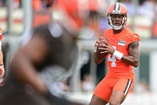 Fuente AP: Deshaun Watson acepta suspensiónd e 11 juegos