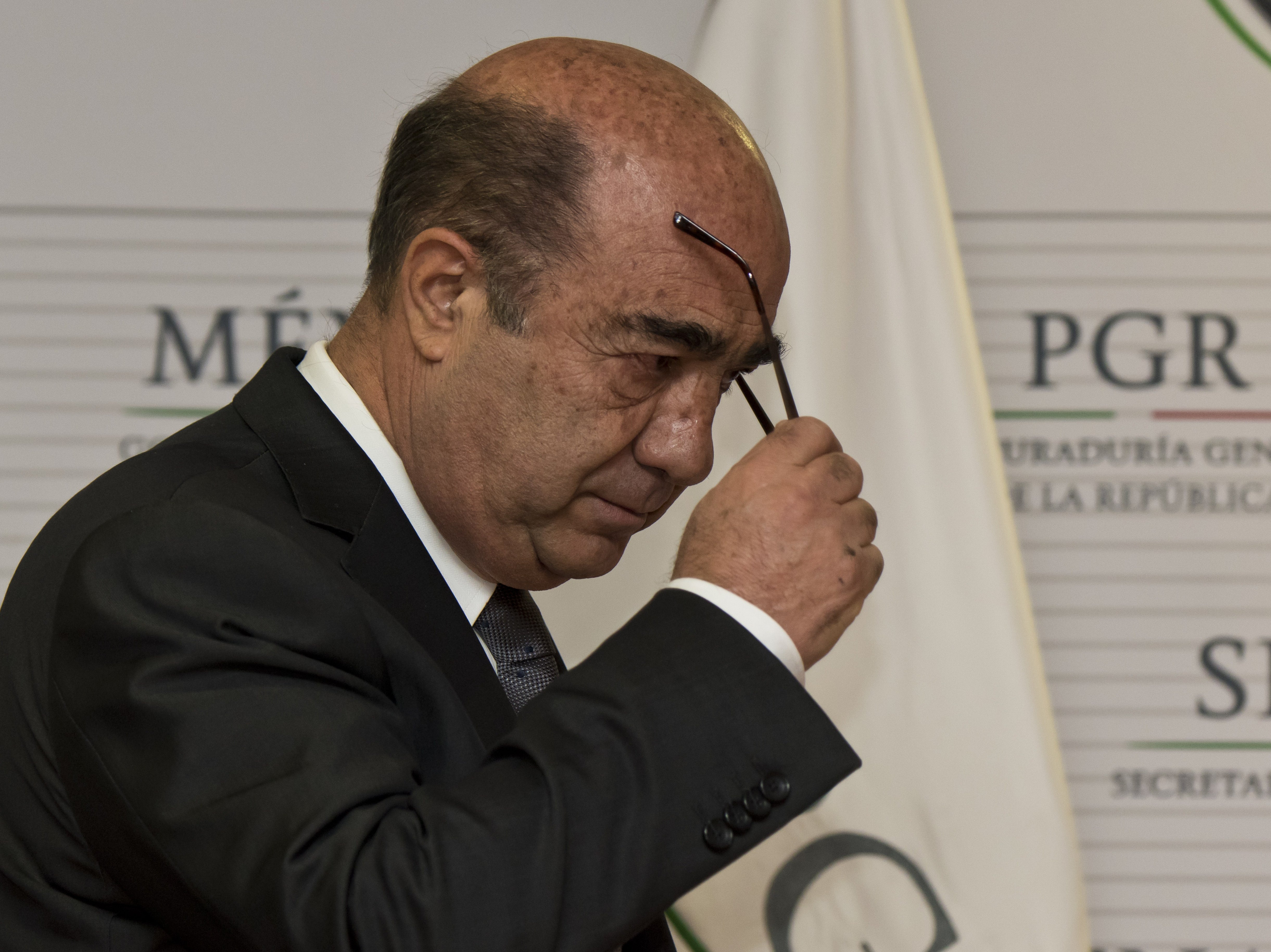 El ex fiscal general de México, Jesús Murillo Karam