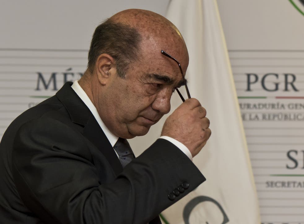 <p>El ex fiscal general de México, Jesús Murillo Karam</p>
