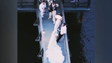 Estas son las fotos que no viste de la boda de JLo y Ben Affleck en Georgia