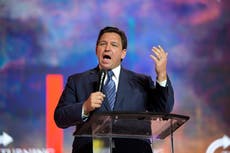 Gobernador de Florida, por conocer a su rival demócrata