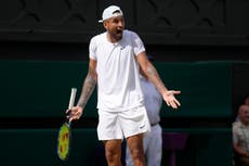 Fan en Wimbledon interpone demanda contra Kyrgios