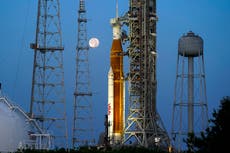 La NASA pospone el lanzamiento de Artemis-I después de problemas con uno de los motores