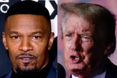 Jamie Foxx impresiona a sus fans con graciosa imitación de Donald Trump