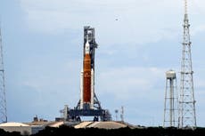 Una fuga de combustible interrumpe los preparativos de la NASA para el lanzamiento del cohete Artemis-I