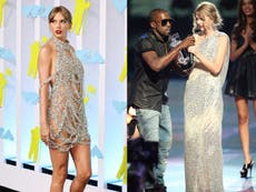 Fans de Taylor Swift creen que su look en los MTV VMA fue una referencia a la infame disputa con Kanye West