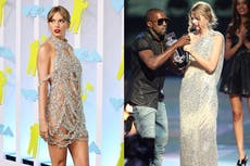 Fans de Taylor Swift creen que su look en los MTV VMA fue una referencia a la infame disputa con Kanye West