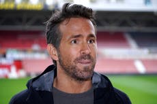 Ryan Reynolds cuestiona la negativa de la Liga Nacional a la transmisión de los partidos
