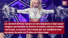 Britney Spears dice que su madre y su hermana “disfrutaban” al verla sufrir
