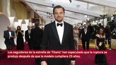 Anuncian fin de la relación de Leonardo DiCaprio y Camila Morrone 