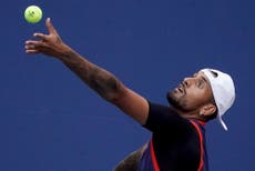 Kyrgios, molesto por olor a marihuana en duelo del US Open