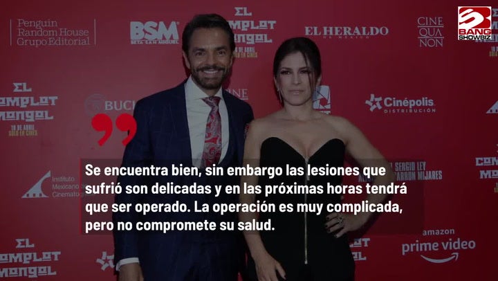 ¿Cómo fue el accidente de Eugenio Derbez por el que fue sometido a cirugía?