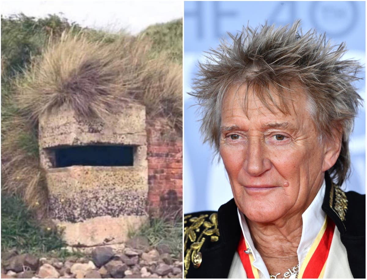 Rod Stewart responde al meme que lo compara con un fortín de guerra ...