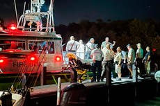 Miami: 11 heridos al volcarse un barco