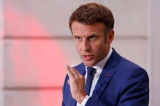 Macron pide reducir consumo de energía para evitar cortes