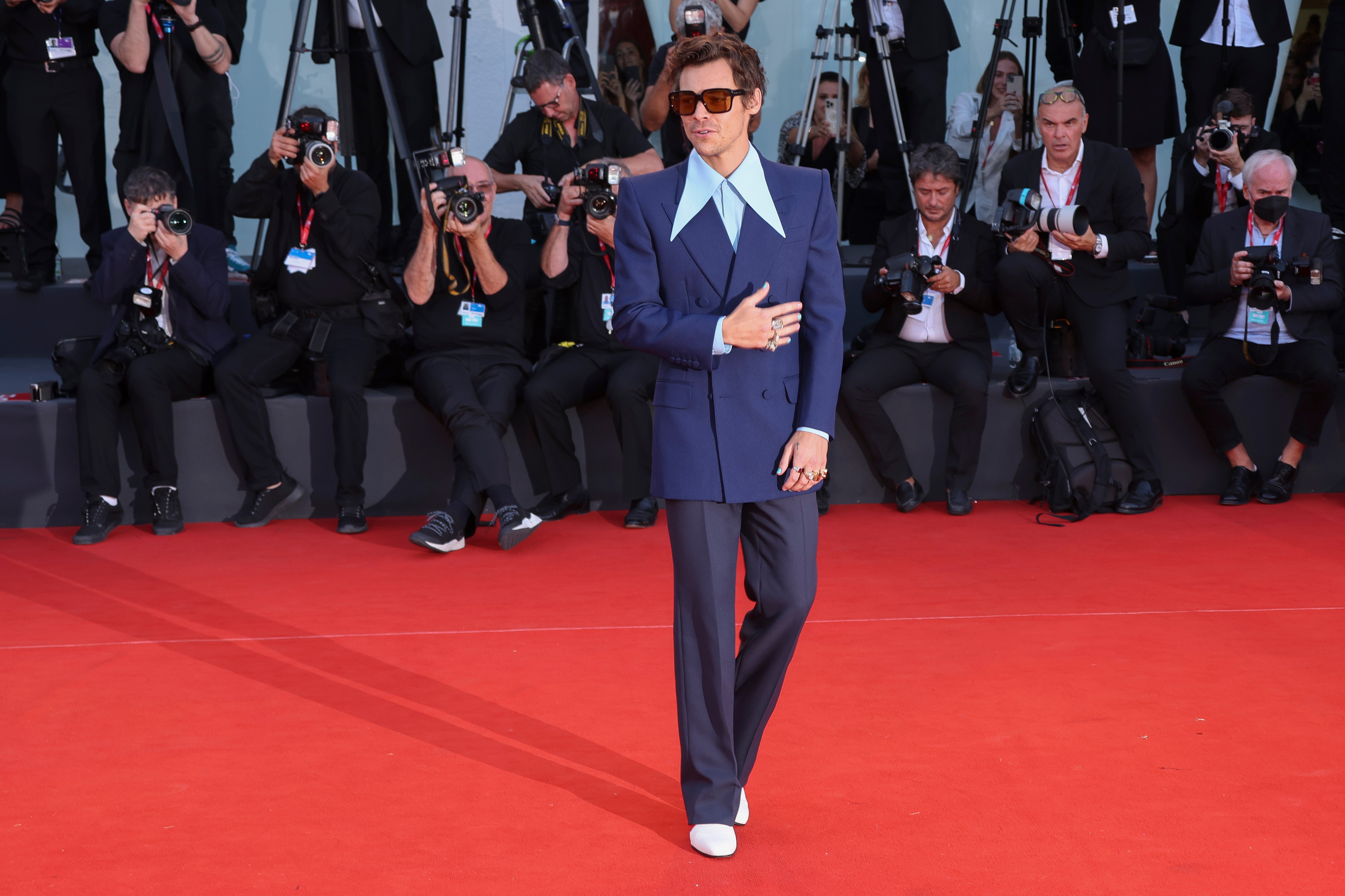 Harry Styles en el estreno de ‘Don’t Worry Darling’ en el Festival de Cine de Venecia