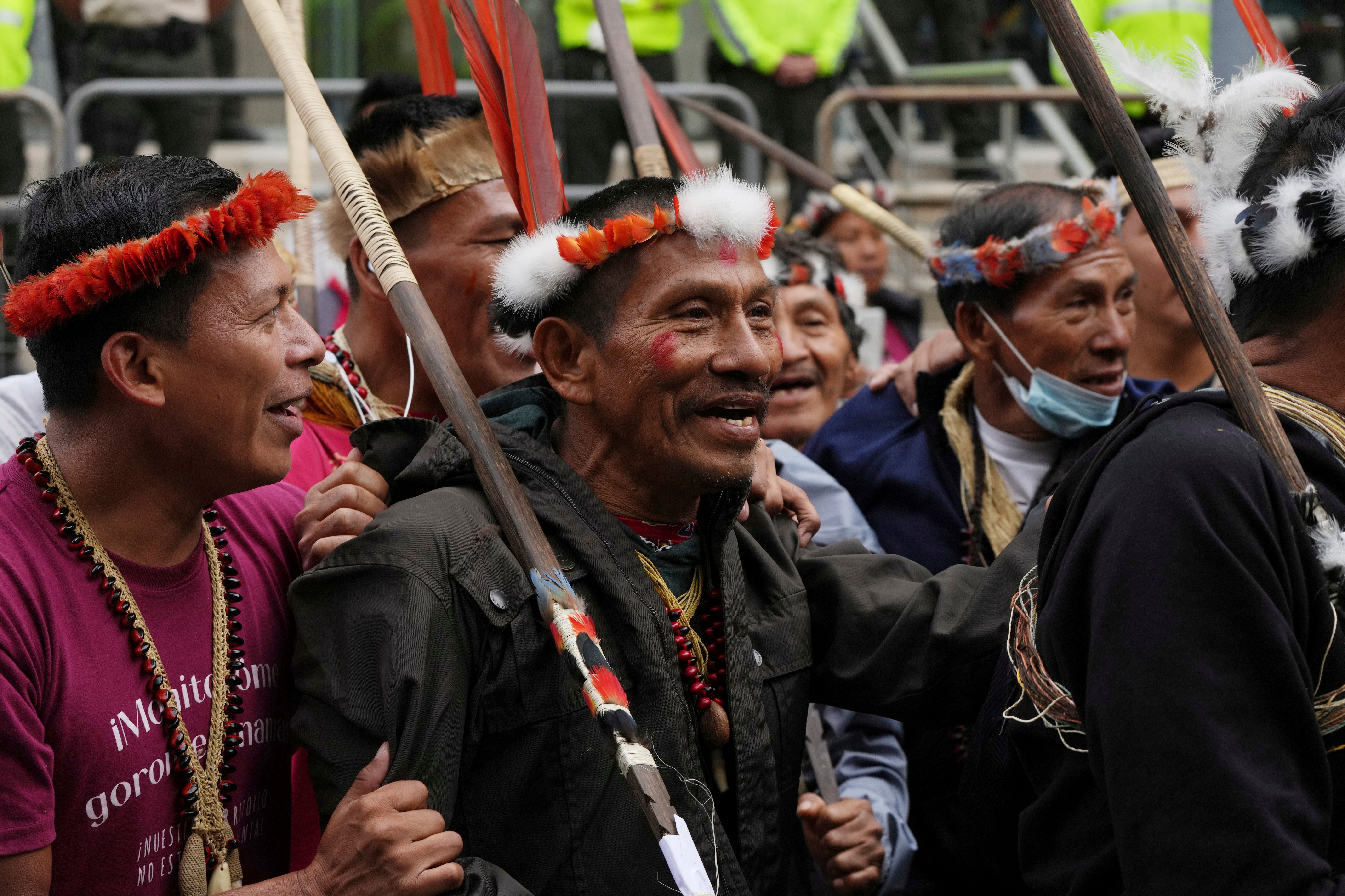 ECUADOR-INDÍGENAS PROTESTA