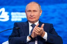 Putin se burla de Occidente y dice que seguirá en Ucrania