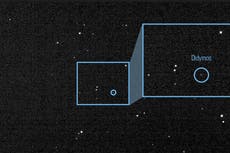 La misión de impacto de asteroides de la NASA devuelve la primera imagen de su roca espacial objetivo