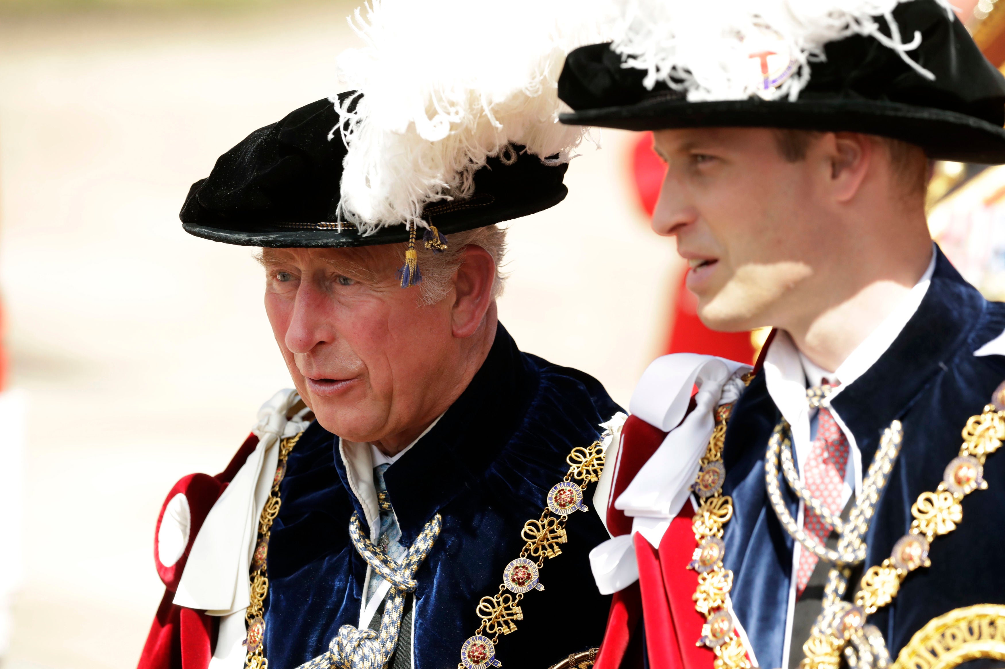El Príncipe de Gales ya es rey y el duque de Cambridge, el heredero al trono (Matt Dunham/PA)