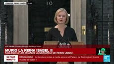 El mensaje de despedida de la nueva primera ministra Liz Truss a la reina Isabel II