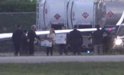 Surgen dudas sobre las imágenes de 2021 de Trump llevando cajas de Mar-a-Lago a Bedminster