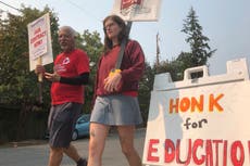 Continúa la huelga de maestros en Seattle