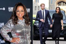 Oprah Winfrey dice que Harry y Meghan tienen una “oportunidad para hacer las paces” con la familia real