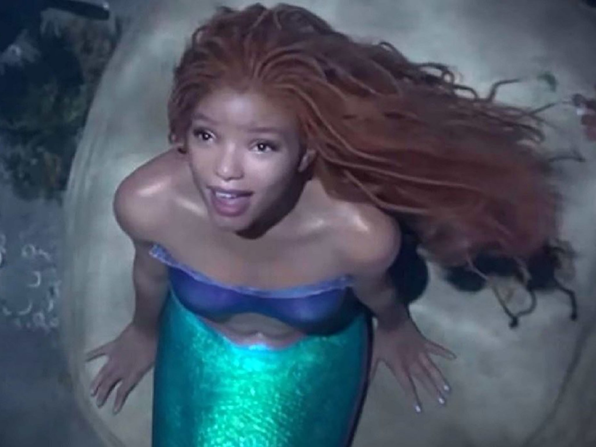 Halle Bailey comparte nuevo tráiler de ‘The Little Mermaid’ con un primer vistazo a Úrsula