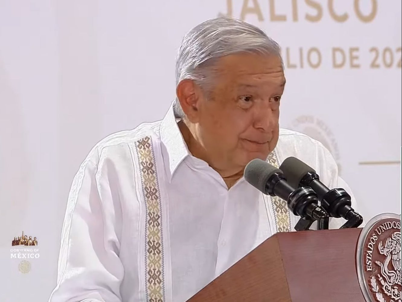 AMLO cancela discurso sobre conflicto con EE.UU., ahora hablará de paz mundial