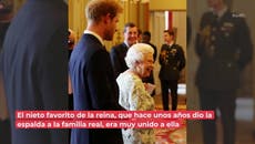 Esta es la emotiva carta de despedida del príncipe Harry a la reina Isabel II