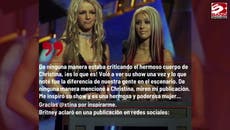 Esta es la razón por la que Britney Spears se disculpó con Christina Aguilera 