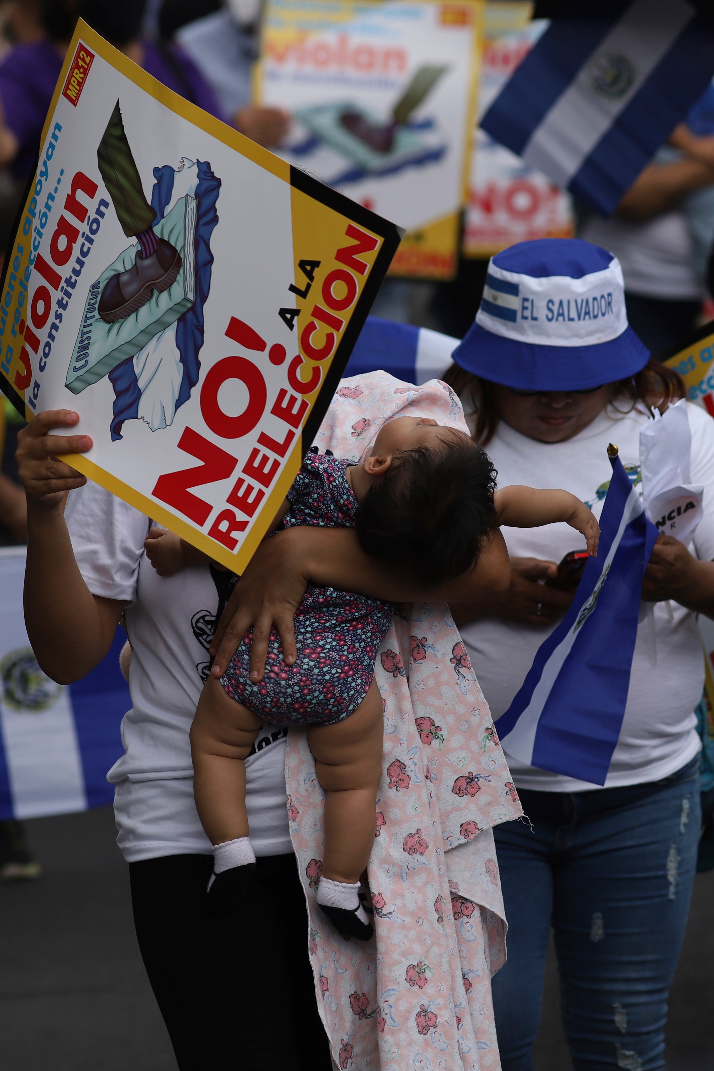 EL SALVADOR-INDEPENDENCIA PROTESTAS