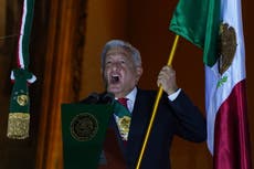 López Obrador celebra Independencia con la Guardia Nacional