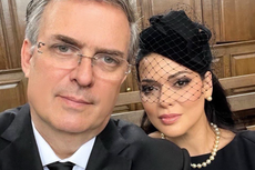 Canciller mexicano difunde ‘selfie’ en el funeral de la reina Isabel II