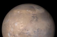 El telescopio James Webb de la NASA apunta a Marte por primera vez