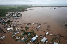 Huracán Fiona: imágenes de dron revelan inundaciones “catastróficas” en Puerto Rico