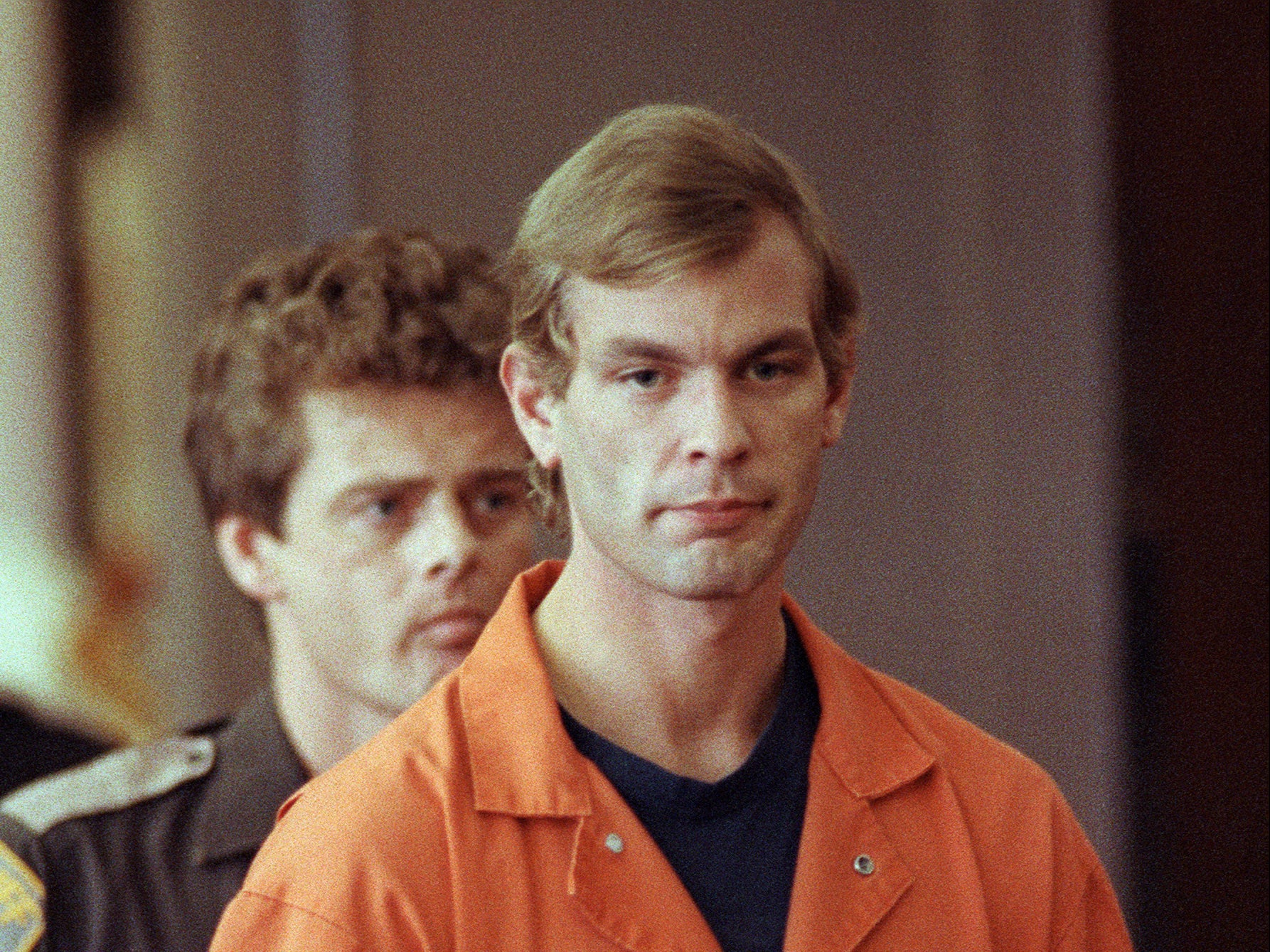 <p>Jeffrey Dahmer en su juicio en 1991 </p>