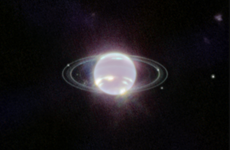 Así son los anillos de Neptuno captados por el telescopio Webb de la NASA