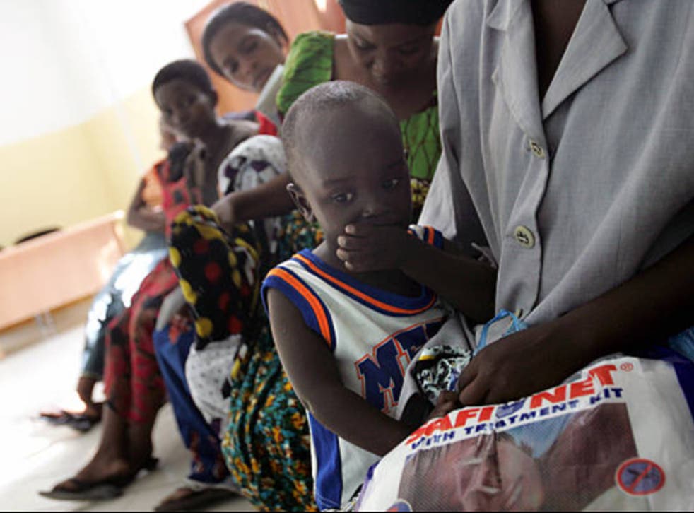 <p>Niños en países como Tanzania corren mucho riesgo de contraer malaria</p>