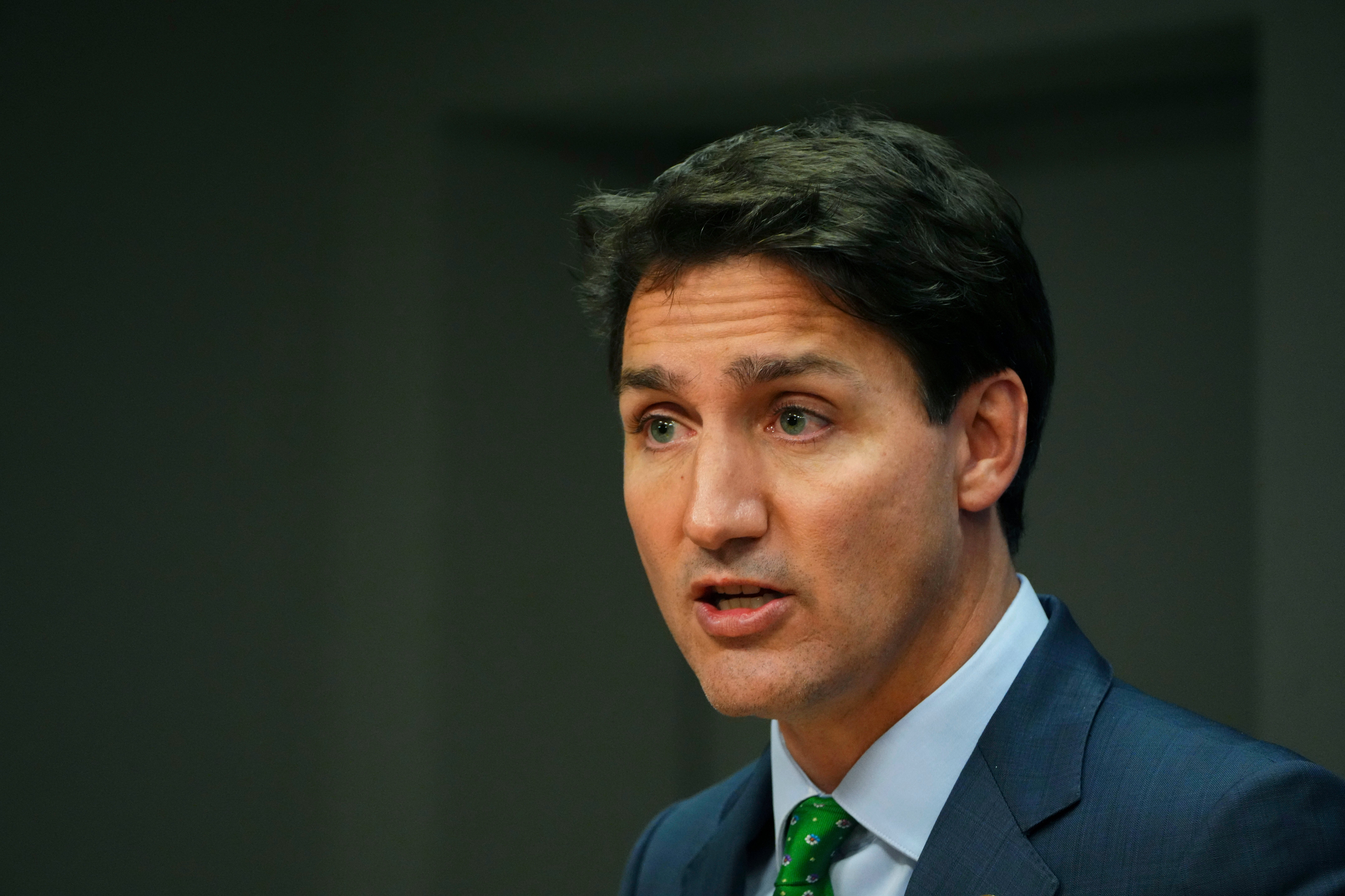 Los fiscales dijeron que Grantham conspiró para asesinar al primer ministro canadiense, Justin Trudeau