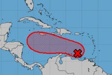 Sistema tropical en el Caribe podría convertirse en el próximo gran huracán en azotar los EE.UU.