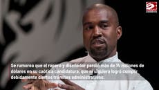 Kanye West dice que “por voluntad de Dios” no es presidente de EE.UU.