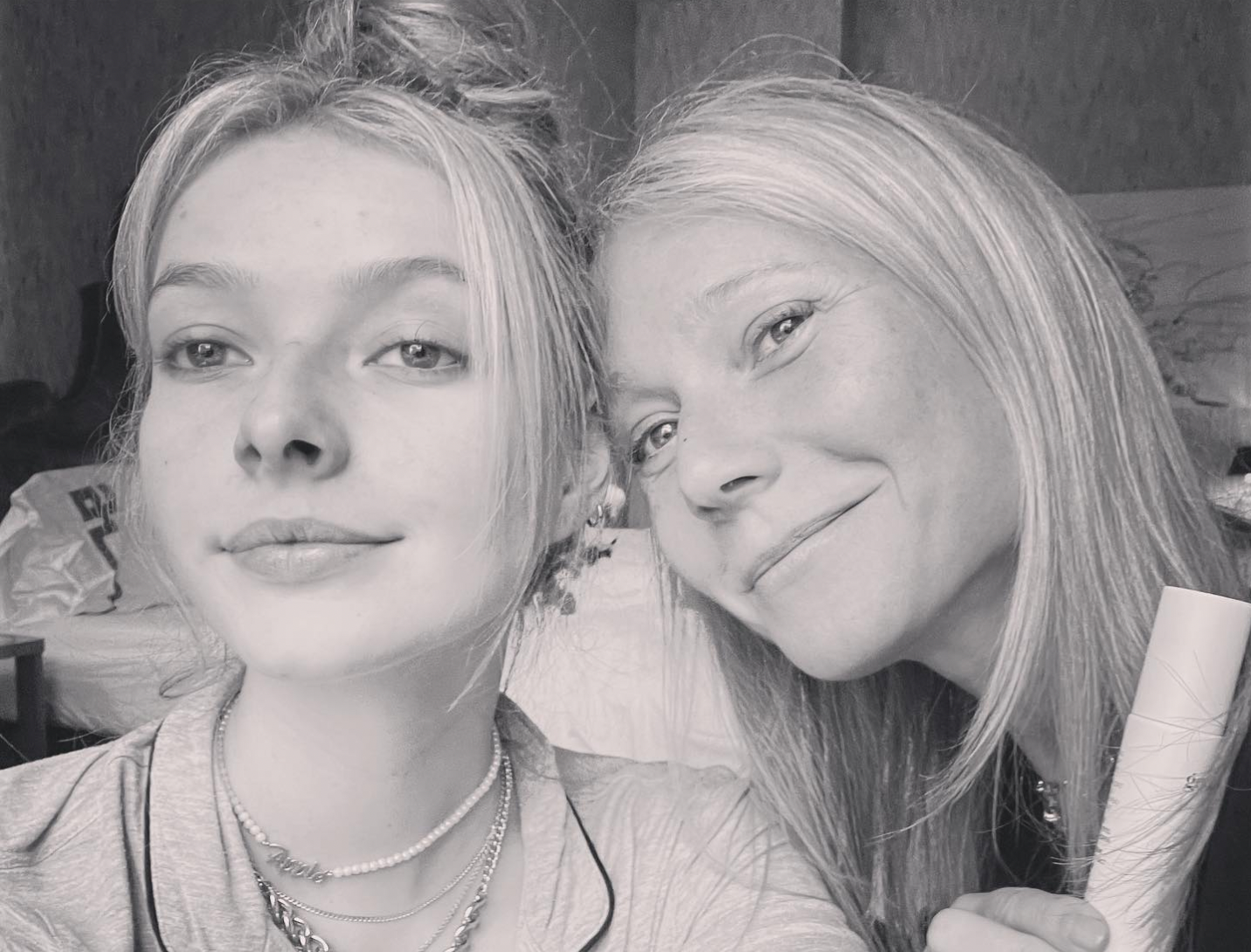 Gwyneth Paltrow compara el que su hija Apple vaya a la universidad con dar a luz